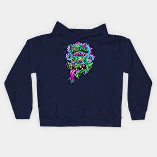 Frankenstein cat Kids Hoodie